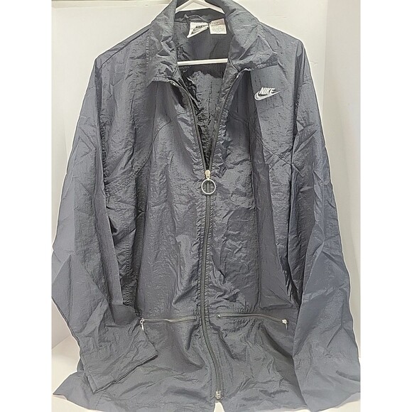 Nike 2005‎ Pro Elite Team Nylon Women M Tall Storm Fit Jacket Beetroot - Picture 1 of 11